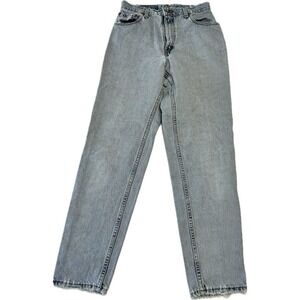 Vintage 90s Levi's 551 Relaxed Fit Distressed Jeans Womens 6 MED Tapered Leg USA